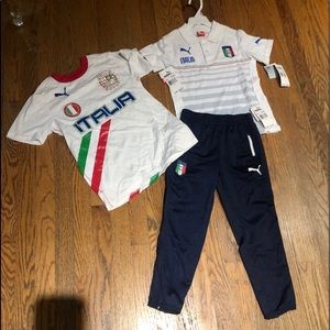 Brand new with tags sz 6 Small Puma Italian boys